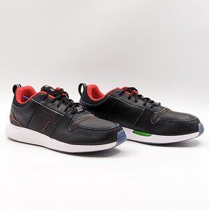 Marvel X Toms Men Arroyo Black Leather Mesh Sneakers size 9
